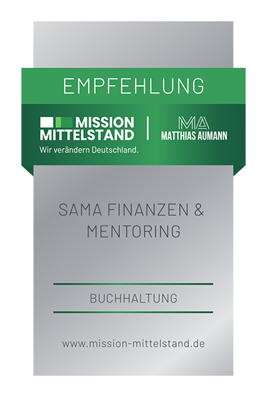 Mission Mittelstand – Empfehlung für SAMA Finanzen & Mentoring