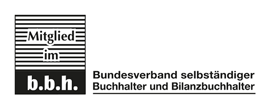 Mitglied im Bundesverband selbständiger Buchhalter und Bilanzbuchhalter (b.b.h.)